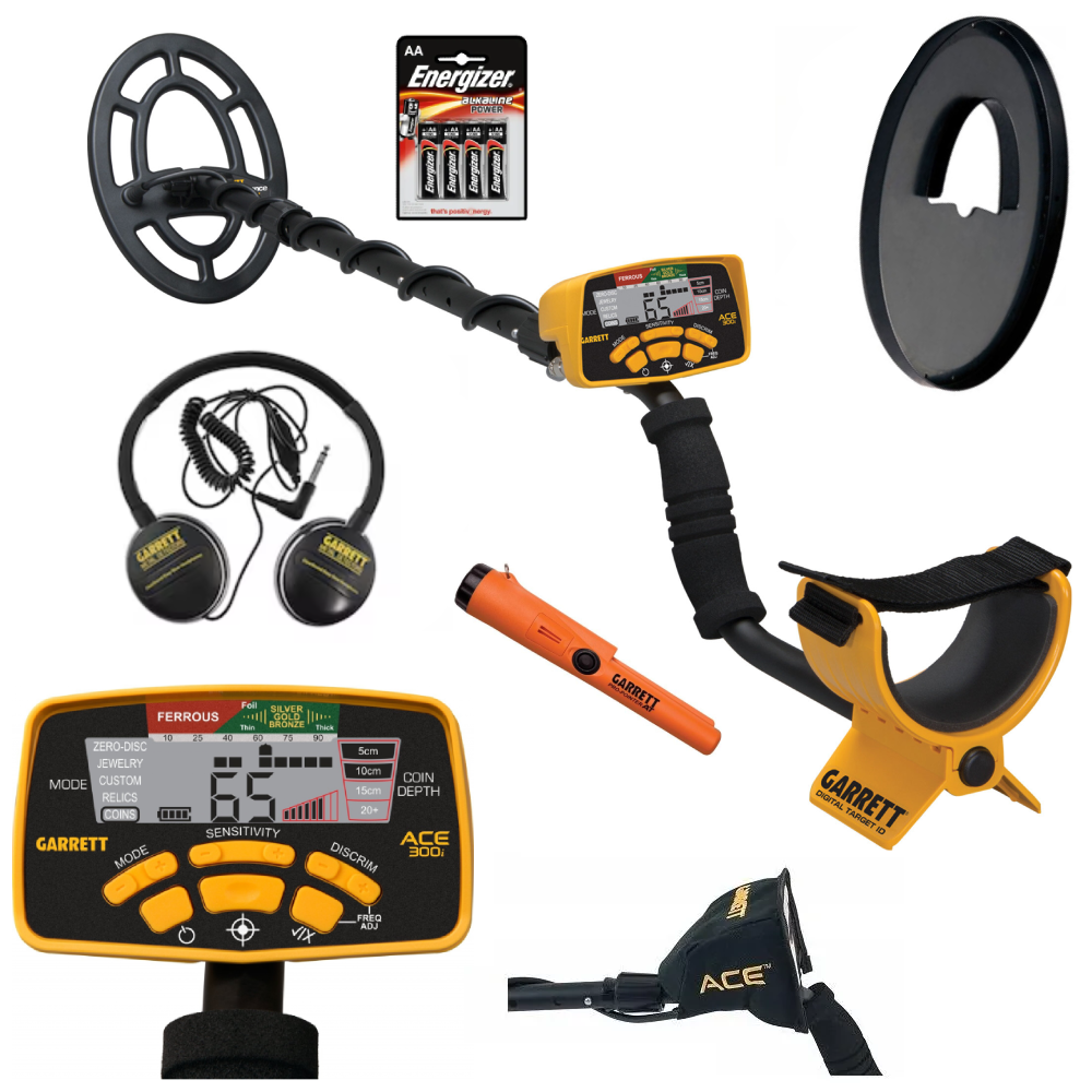 Garrett Ace 300i + zestaw